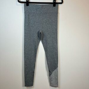 Bandier We Over Me Women's Inversion Leggings Gray Colorblock Stretch NEW Medium